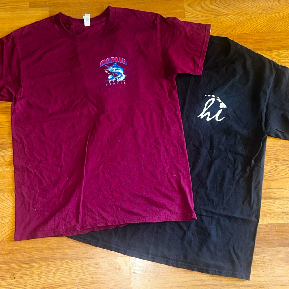 Alstyle Maroon Heavyweight T-Shirt